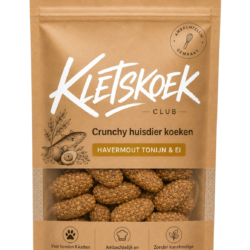 HUISDIEREN KOEKEN: HAVERMOUT TONIJN & EI  [20 stuks]